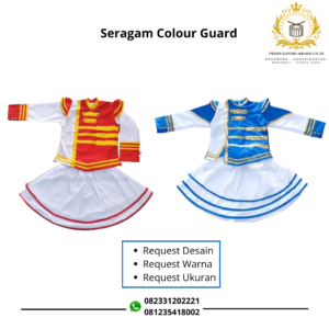 Seragam Colour Guard Drumband