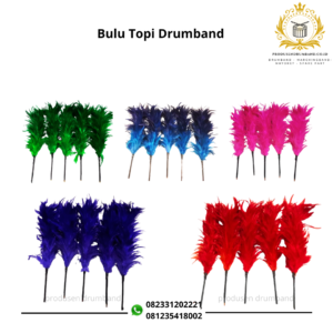 Bulu Topi Drumband 