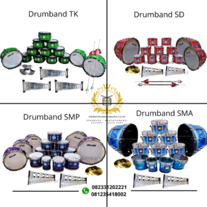 Paket Drumband TK SD SMP SMA