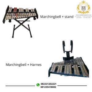 Marching Bell Stand + harnes