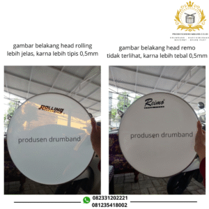 Perbedaan Head Remo & Rolling