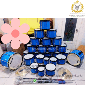 Drumband Warna Biru Metalik