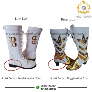 Perbedaan Sepatu Mayoret Cewe & Cowo