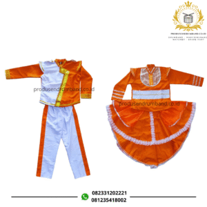 Baju Mayoret Oren Simbol Keberanian