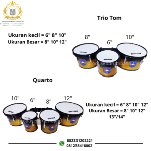 Perbedaan Trio Tom Dengan Quartom