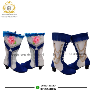 Sepatu Mayoret Biru model Kekinian