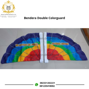 Bendera Colorguard Double Flag