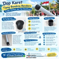 Dop Karet Tiang Bendera
