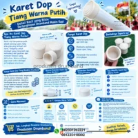 Karet Dop Tiang Warna