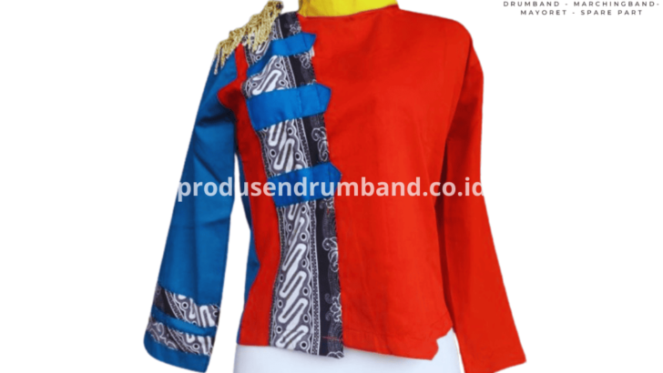 Baju Drumband Kombinasi Batik