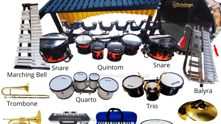 Peralatan Drumband Lengkap