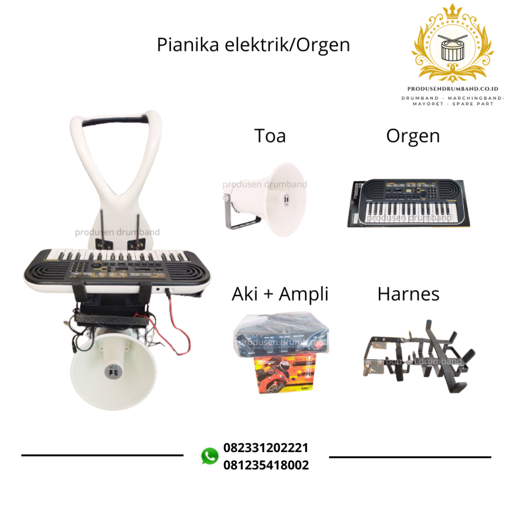 Berapa Harga 1 Set Piano Elektrik Drumband Di Tahun 2026