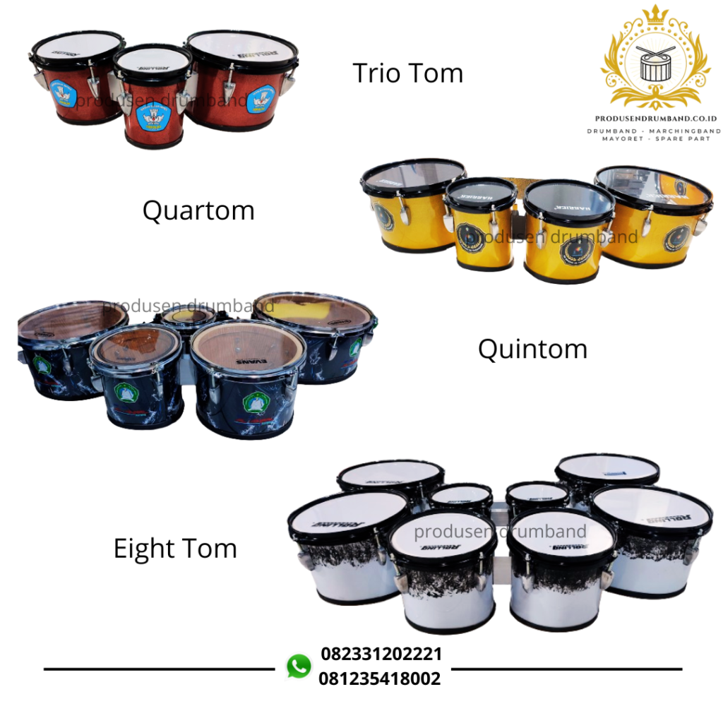 Jual Tom Drumband Marchingband Lengkap Berkualitas