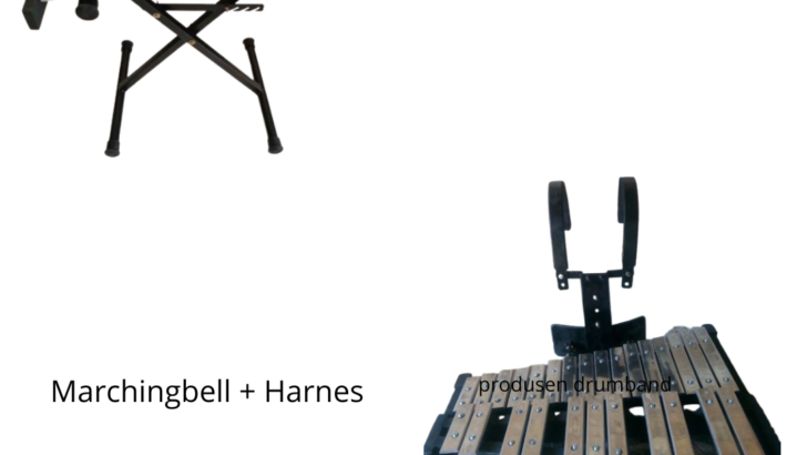 Marching Bell Stand + harnes