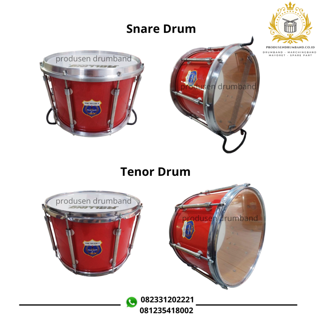 Perbedaan Snare Drum dan Tenor Drum Secara Rinci