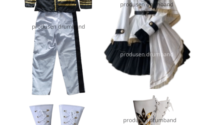 Jual Kostum Drumband Hitam Putih