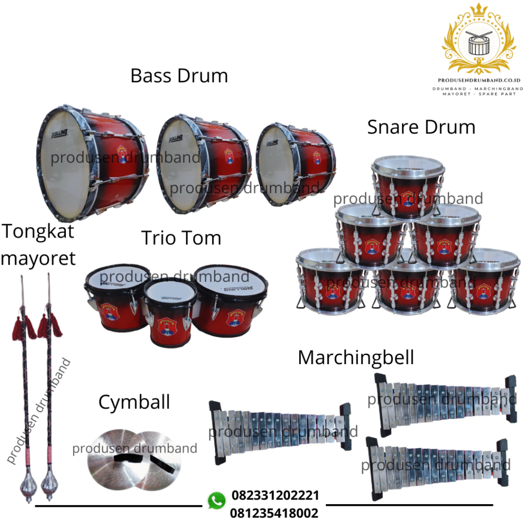 Drumband Mini untuk Anak TK Terbaik Premium & Berkualitas