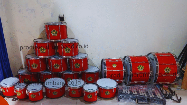 Jual Drumband Merah Berkualitas