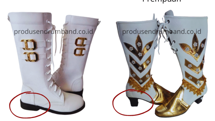 Perbedaan Sepatu Mayoret Cewe & Cowo