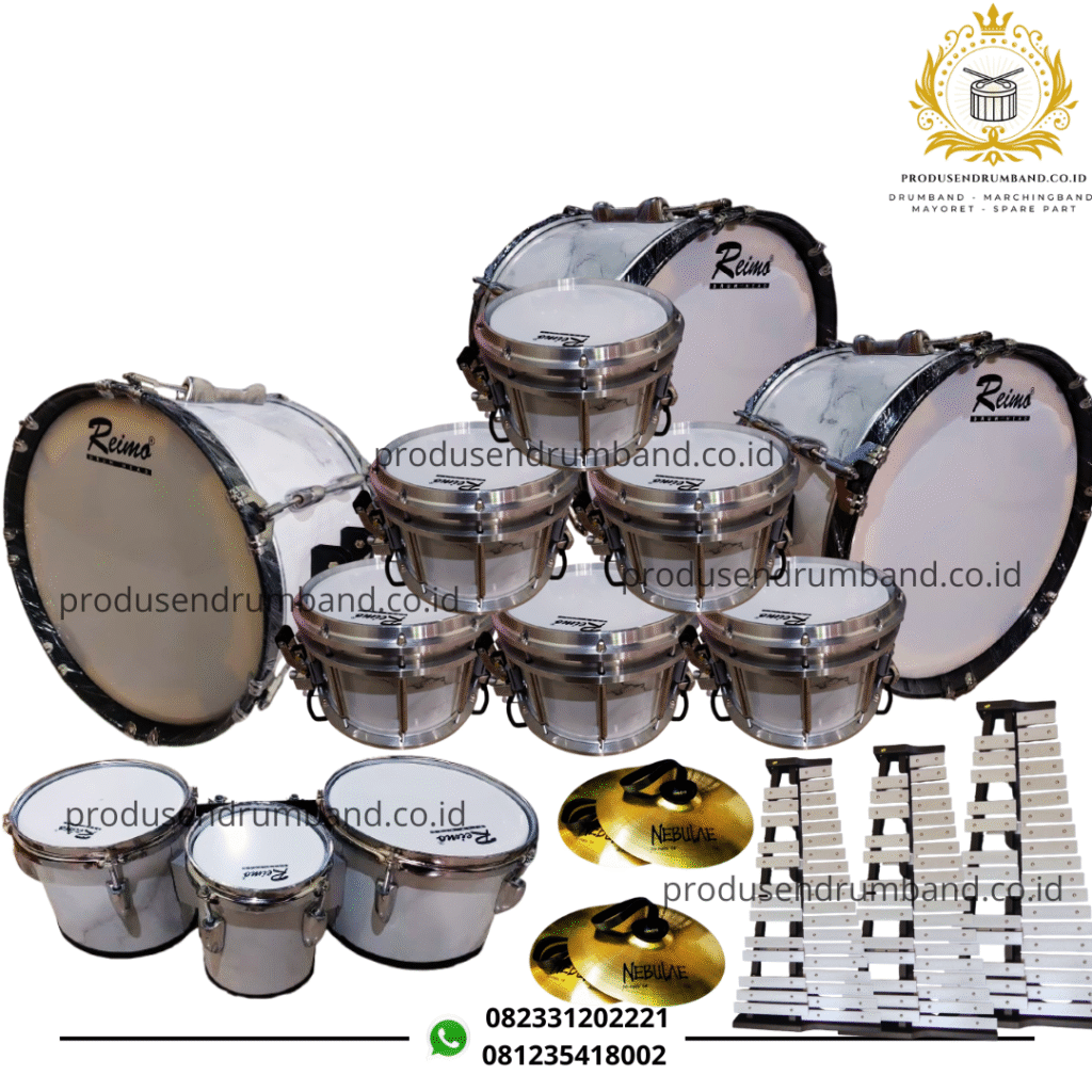 Jual Marchingband Full Putih Bersih, Bisa Custom Sesuka Hati