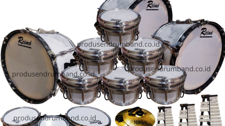 Jual Alat Drumband HTS Putih