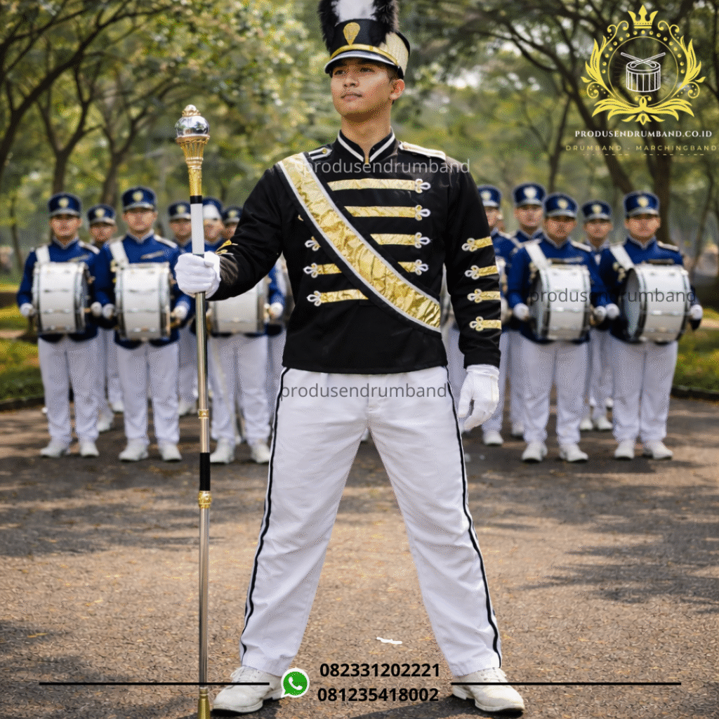 Baju Mayor Drumband Marchingband: Bikin Pemimpin Tim Tampil Gagah & PD