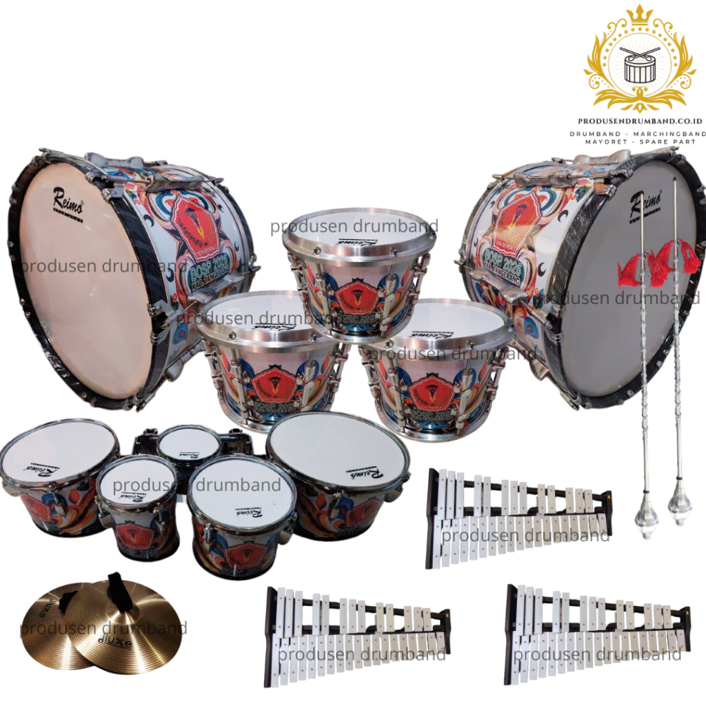 Jual Drumband Motif Custom, Biar Tim Kamu Tampil Paling Stand Out Rek!