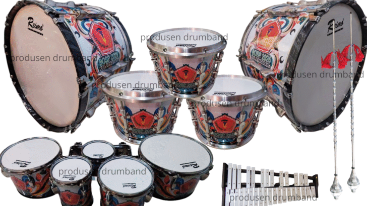 Jual Drumband Motif Custom Sesuka Hati