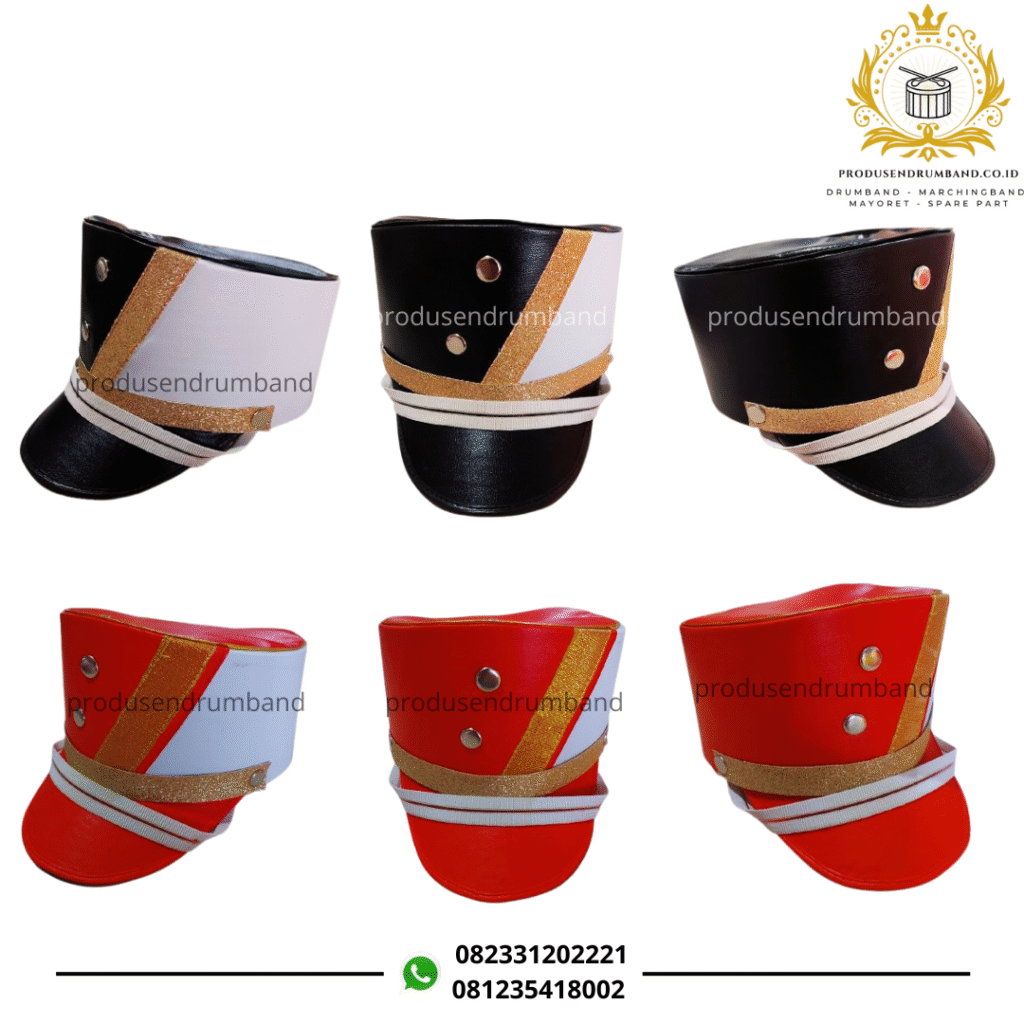 Jual Topi Pasukan Drumband Model Kekinian Biar Tim Kamu Tampil Makin Kece