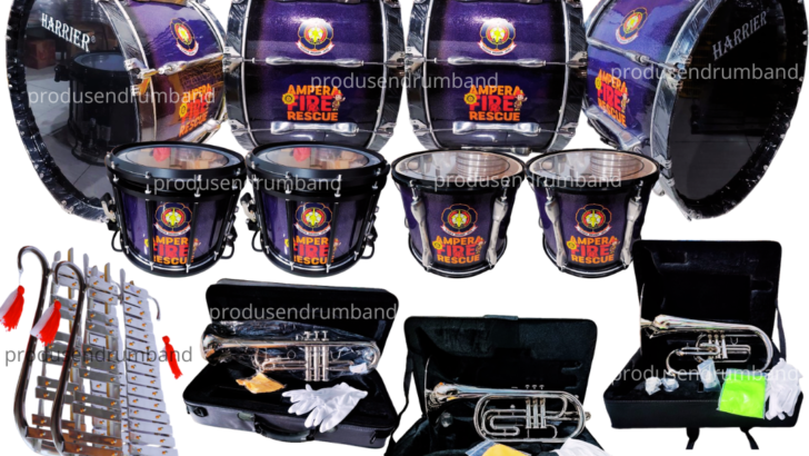 1 Set Alat Drumband Pemadam kebakaran