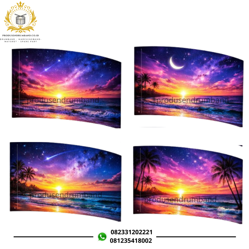 Harga Bendera Drumband Kekinian Desain Terbaru 2026