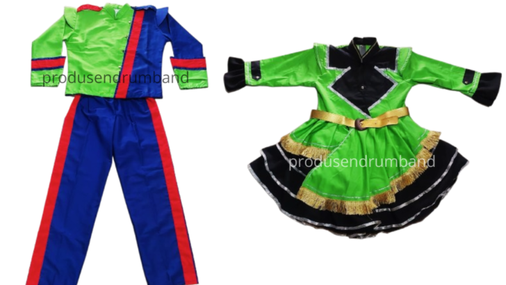 Contoh Baju Drumband Hijau 2026