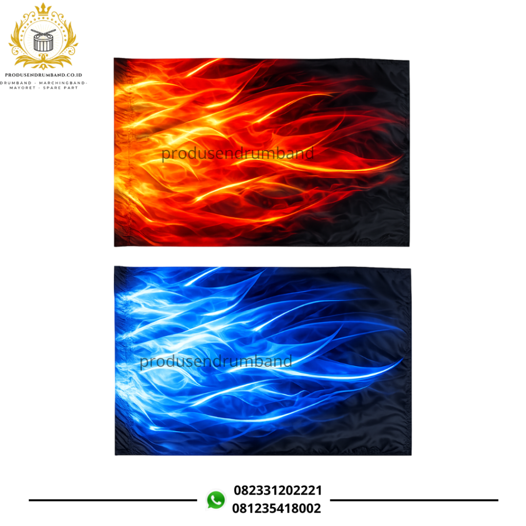 Jual Bendera Desain Api Aesthetic, Untuk Jadi Sorotan Tim
