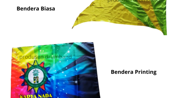 Bedanya Bendera Biasa Dengan Bendera Printing