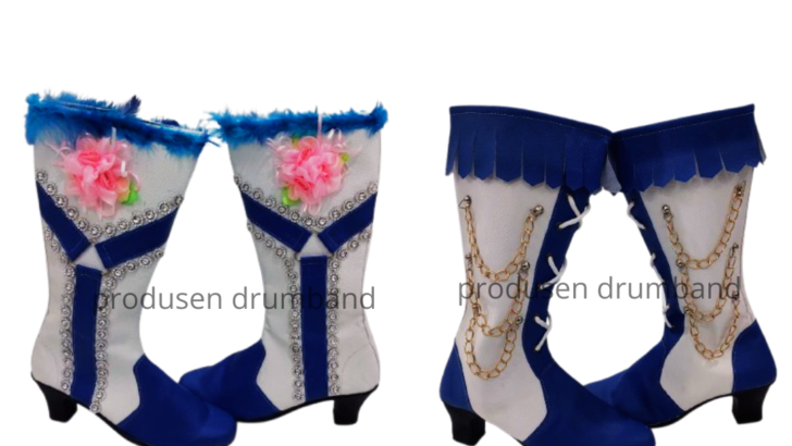 Sepatu Mayoret Biru model Kekinian