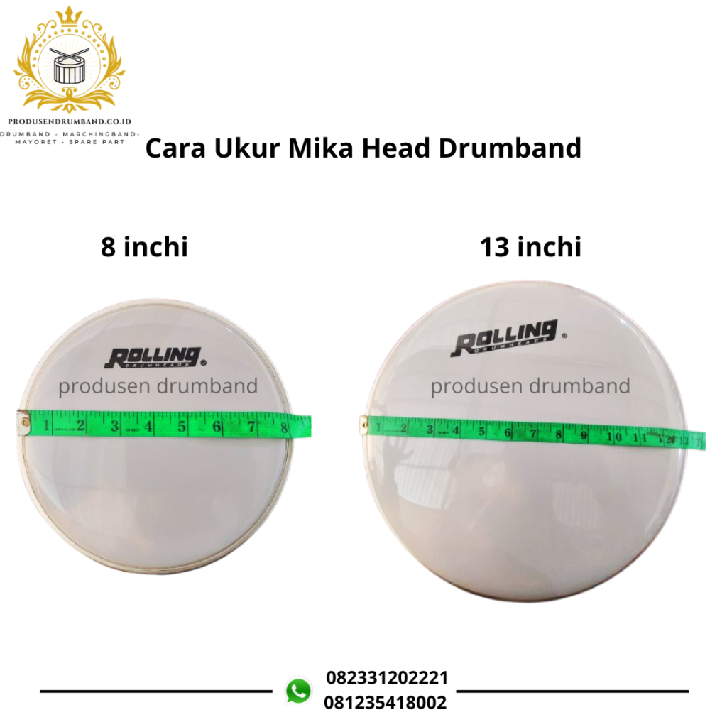 Cara Ukur Diameter Mika Head Drum Biar Nggak Salah Beli