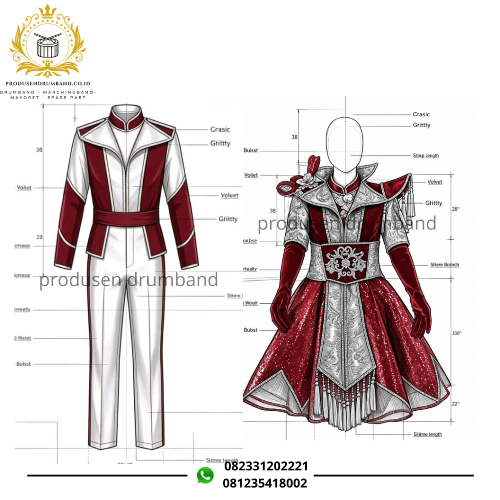 Desain Baju Drumband Custom di Sini Lebih Murah!