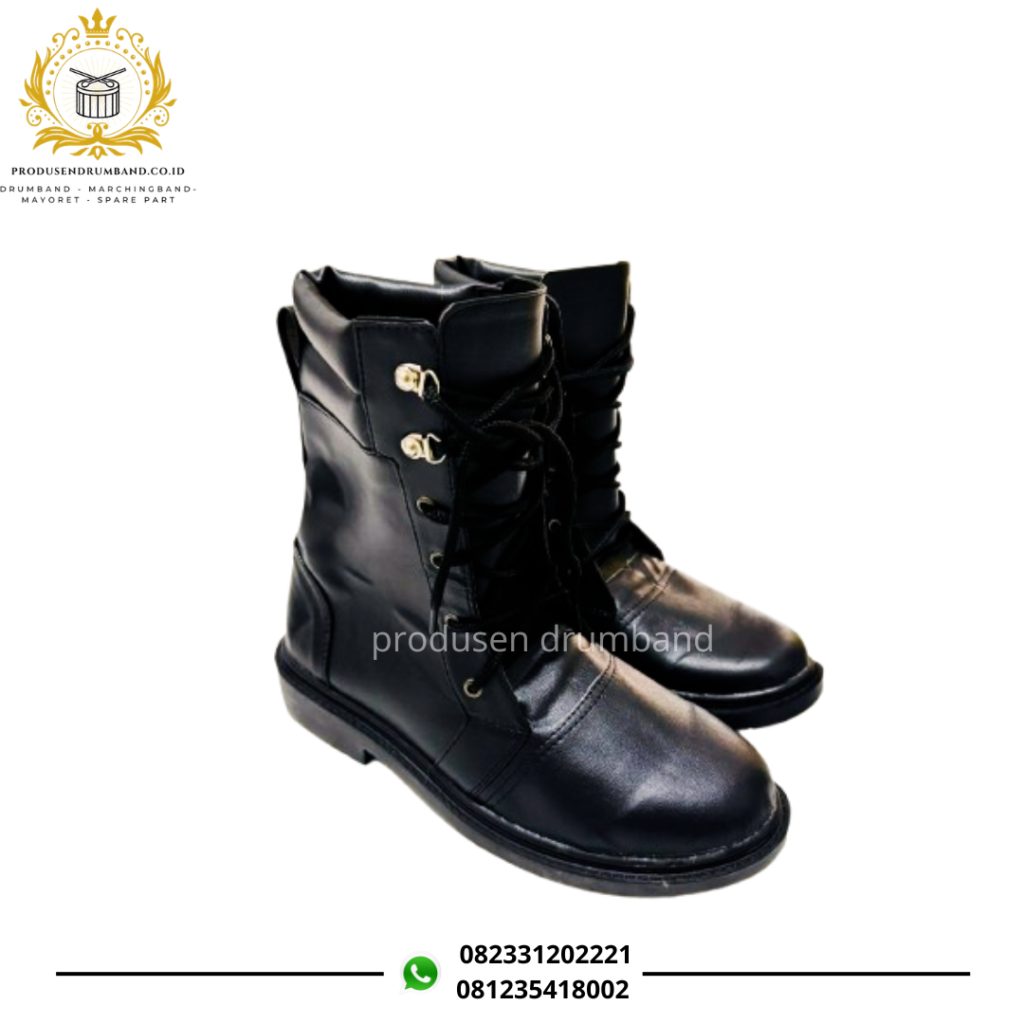 Jual Sepatu Drumband Hitam Gagah, Bikin Tim Kamu Tampil Lebih Classy