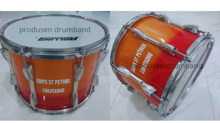 Snare Drum Warna Gradasi