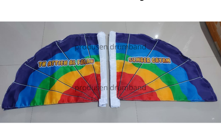 Bendera Colorguard Double Flag