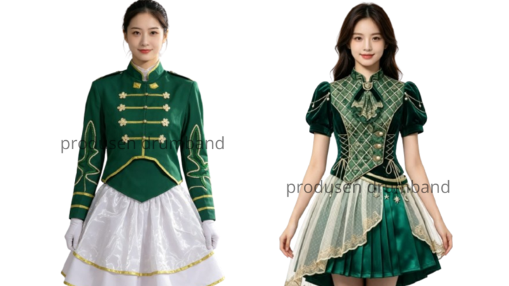 Desain Baju Mayoret Hijau Army