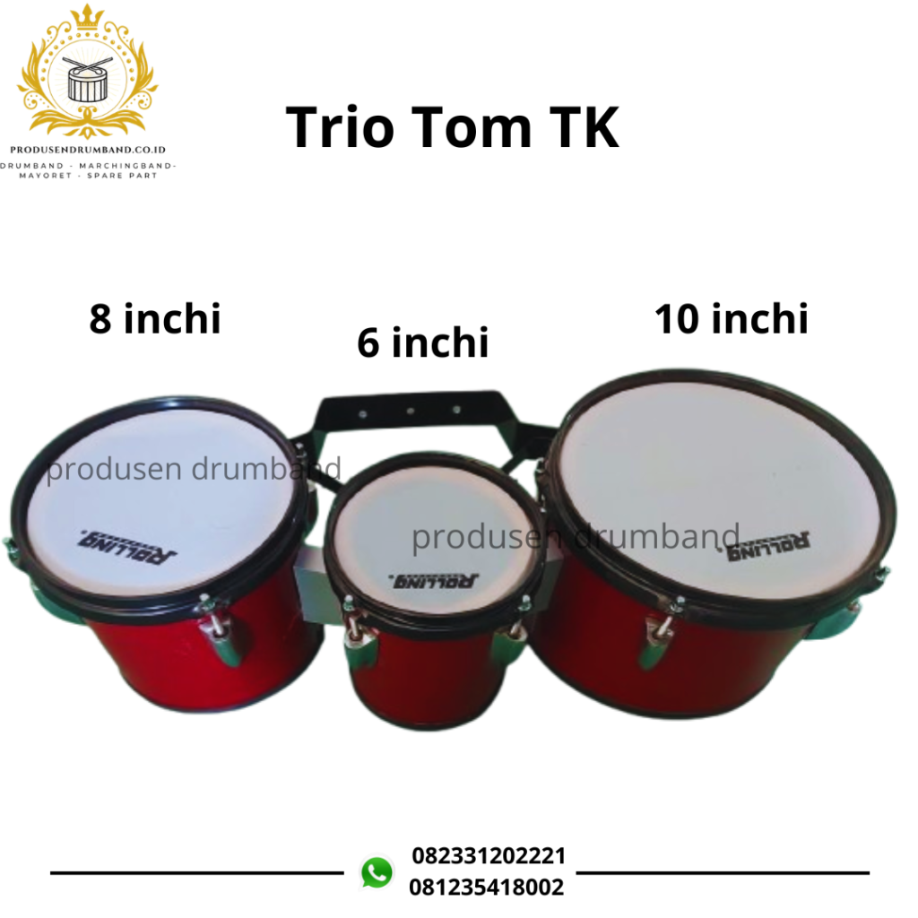 Trio Tom untuk TK, Pilihan Alat Drumband yang Seru dan Nyaman
