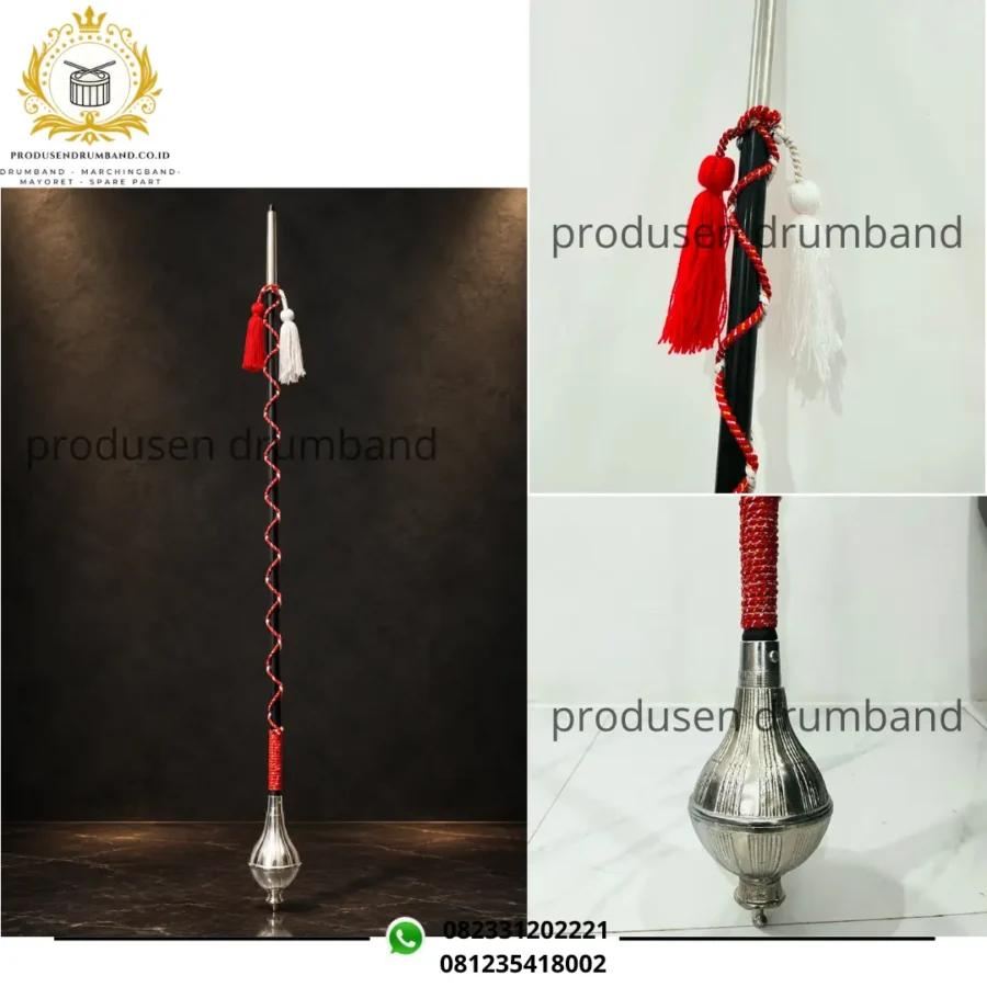 Tongkat Mayoret Merah Putih, Bikin Penampilan Drumband Makin Stand Out!