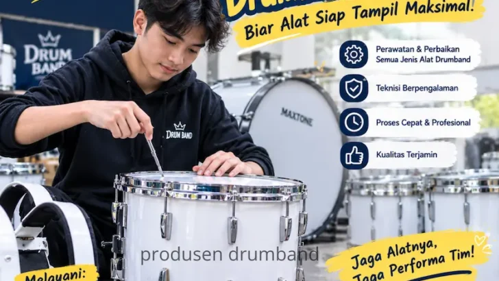 Service Alat Drumband Terdekat